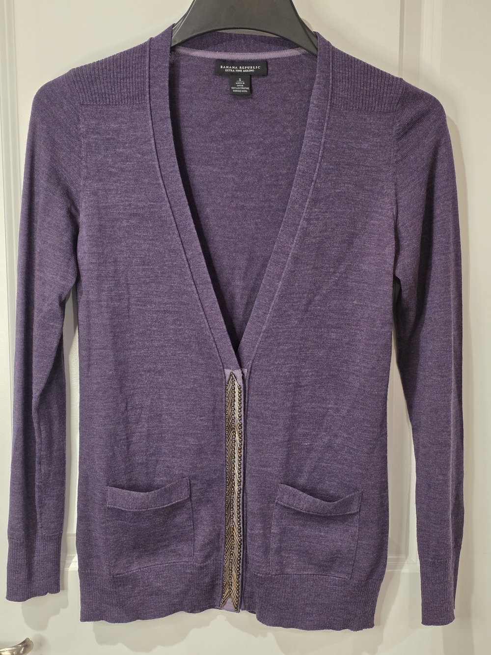 Banana Republic Extra Fine Merino Wool Cardigan